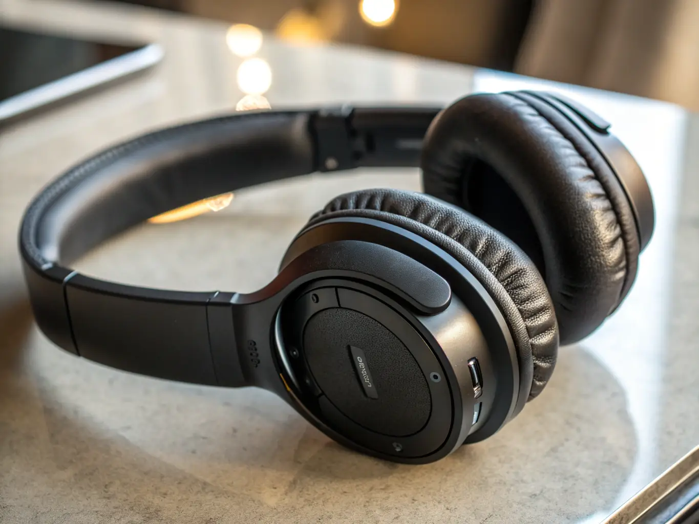 A protective headphone case with headphones inside, emphasizing the need for safe storage and transportation of equipment.
