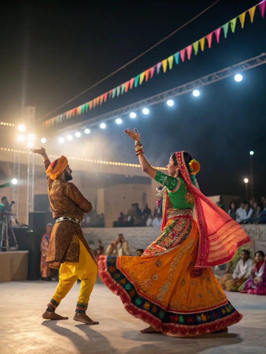 A still from a high-quality video production created by ASS MES MEUHS STRA, showcasing a cultural performance or event, highlighting the organization's content production capabilities.
